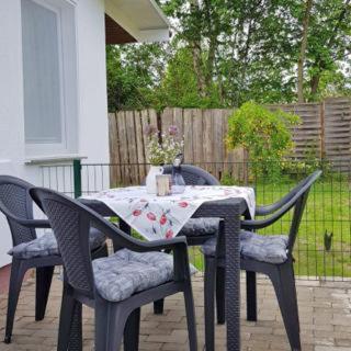 Grosser Gartenbungalow Nr 3 Mit Terrasse - Strandvogtei Appartement *